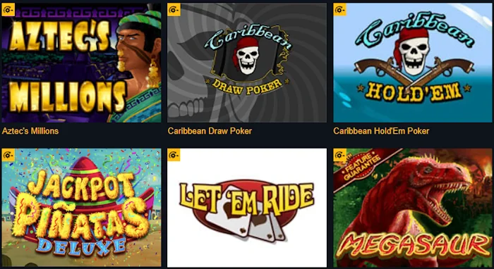 Brango Casino jackpot games